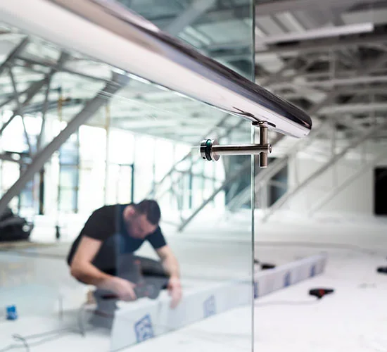 Milton highly skilled glass repair technicians