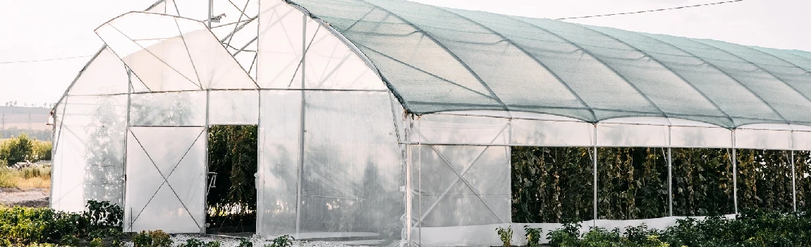 Safe And Reliable Glass Greenhouse in Darbyville